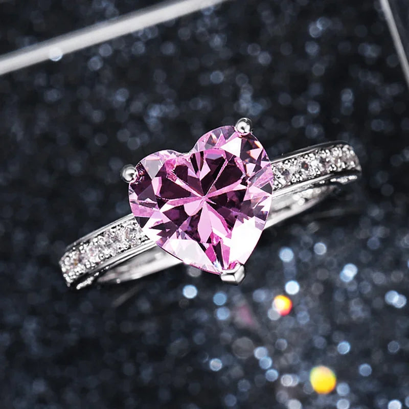 Heart Ring – 3A CZ
