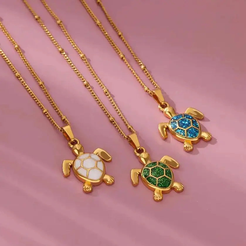 Turtle Pendant Necklace