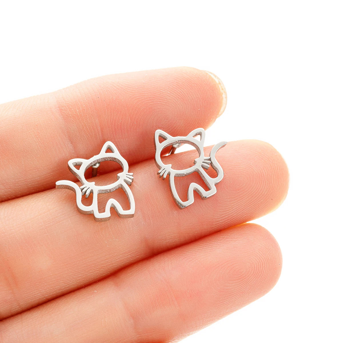 Mini Cat Earrings