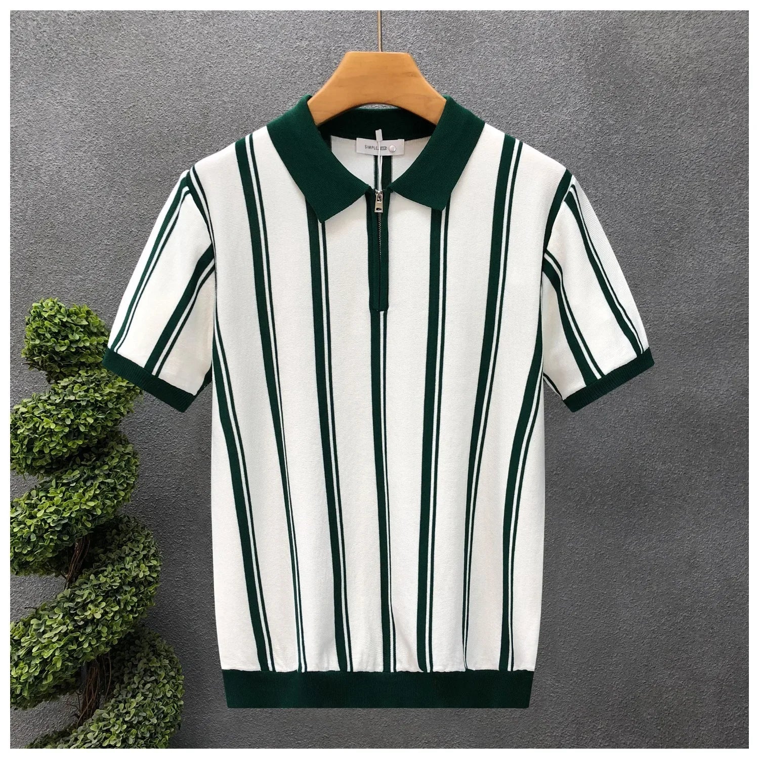 Knitted Polo Shirt