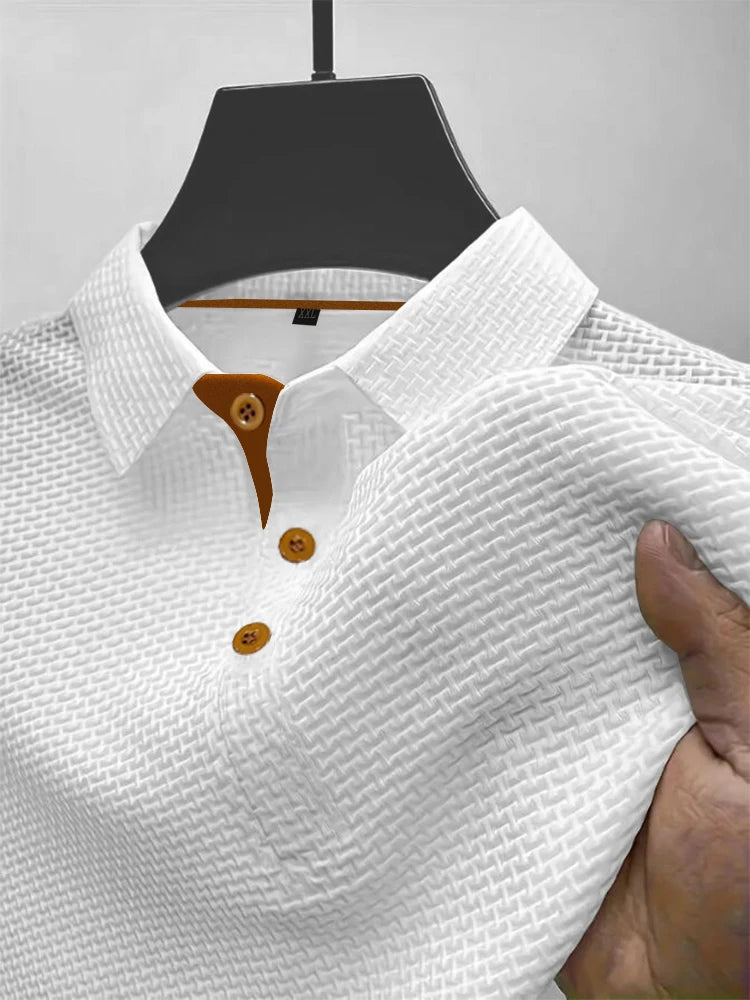 Ice Silk Polo Shirt