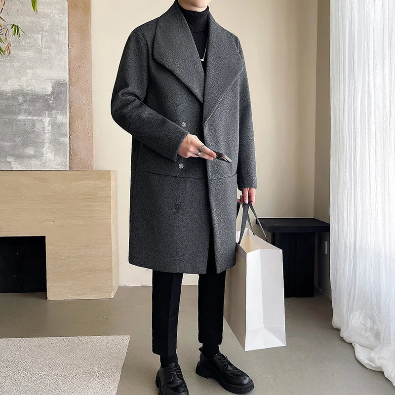 Classic Wool Overcoat — Old Money