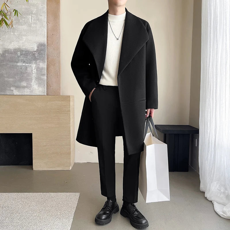 Classic Wool Overcoat — Old Money