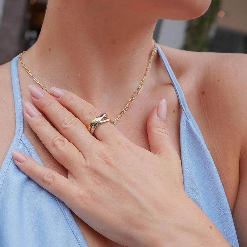 Triple Interlocked Ring