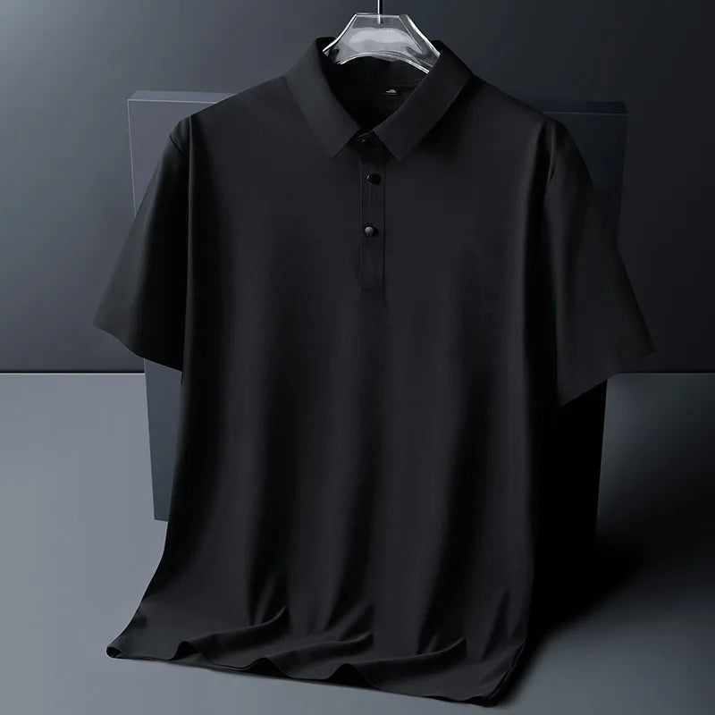 Ice Silk Polo Shirt
