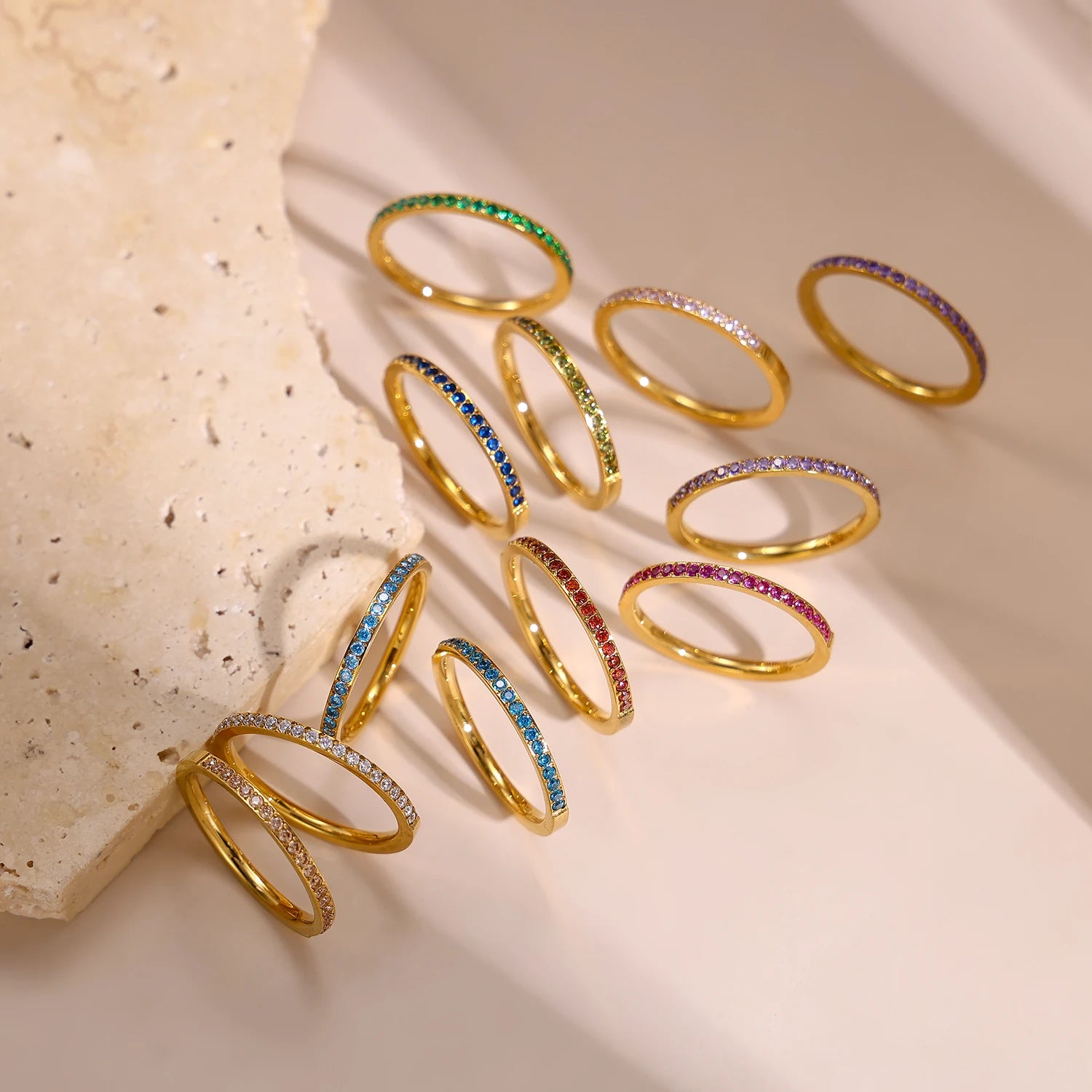 Zodiac Birthstone Ring