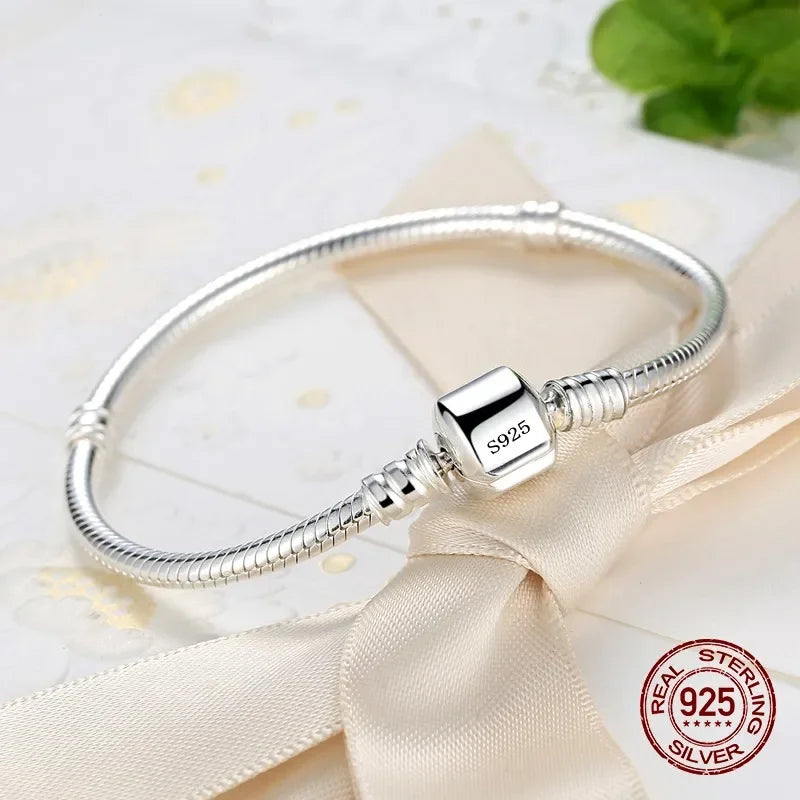 Snake Chain Bracelet – 925 Sterling Silver