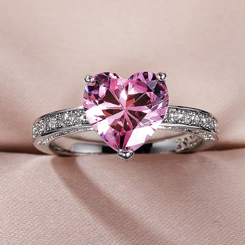 Heart Ring – 3A CZ