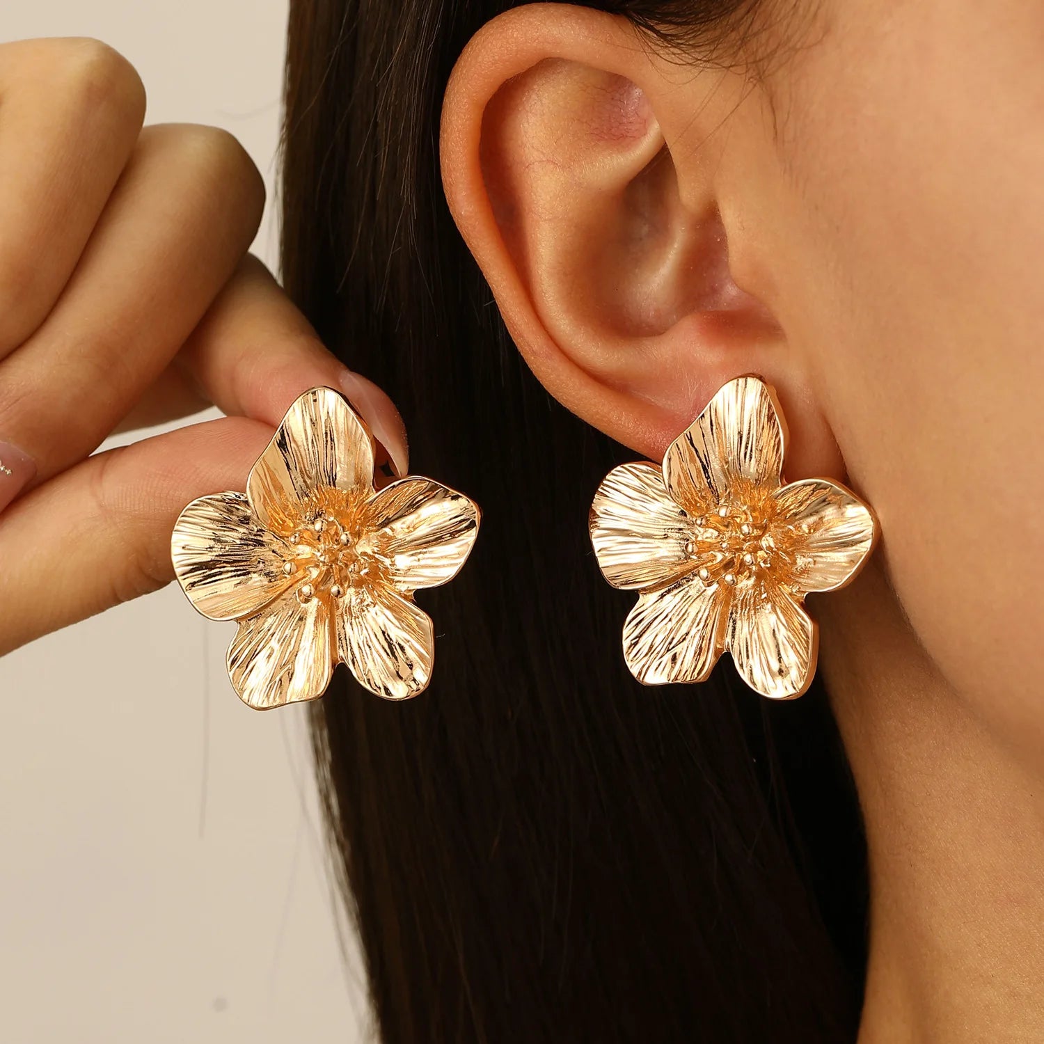 Floral Stud Earrings