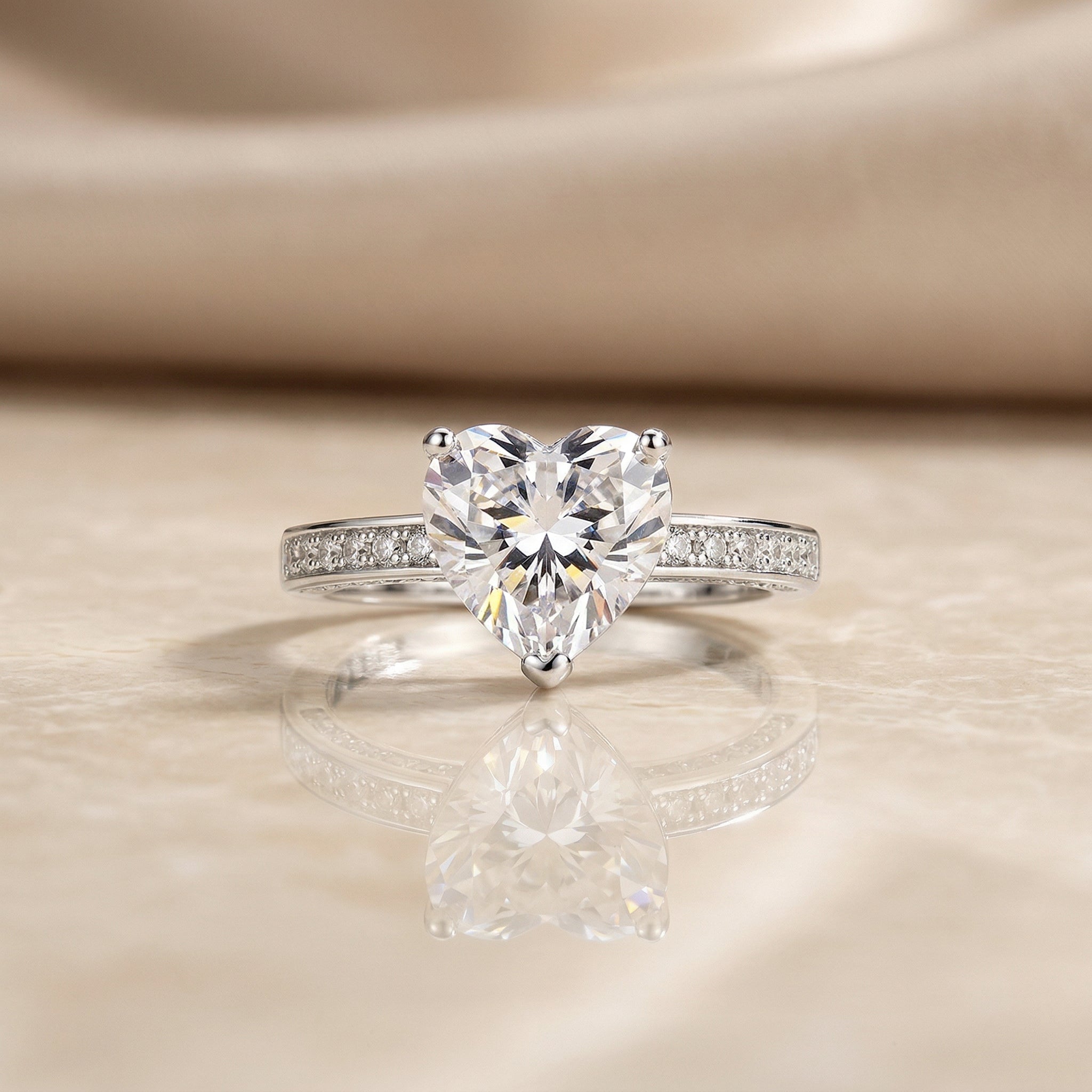 Heart Ring – 3A CZ