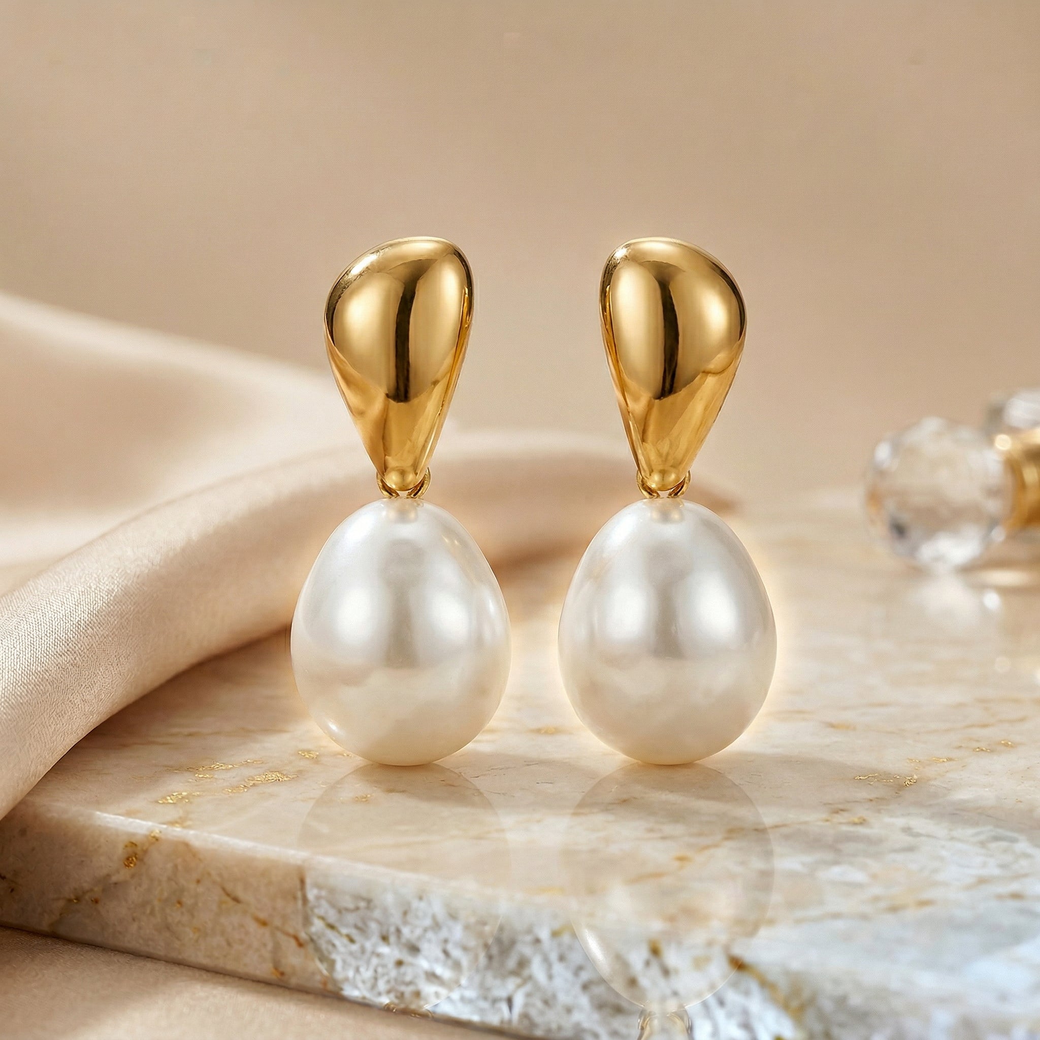 Pearl Drop Earrings
