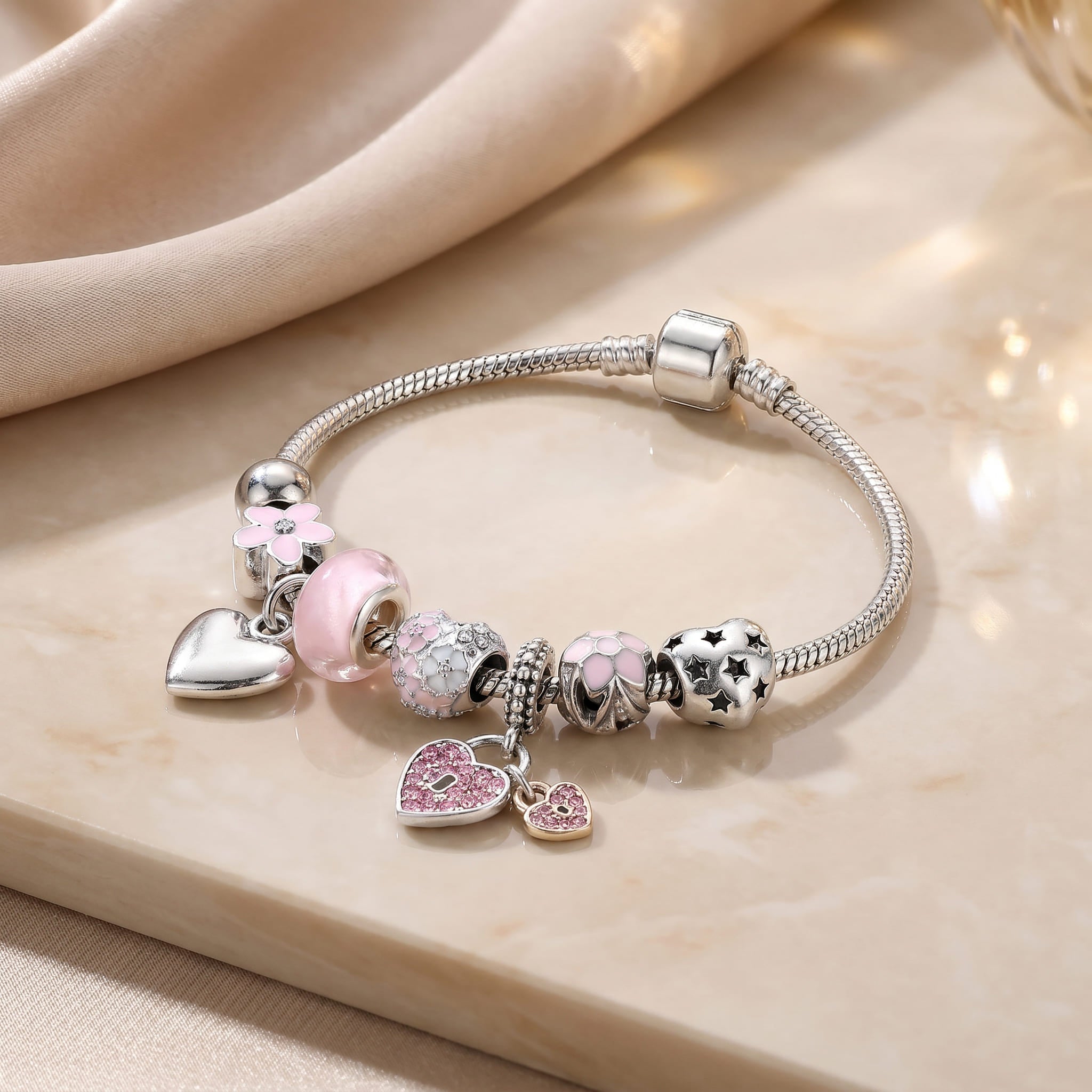 Beaded Love Bracelet