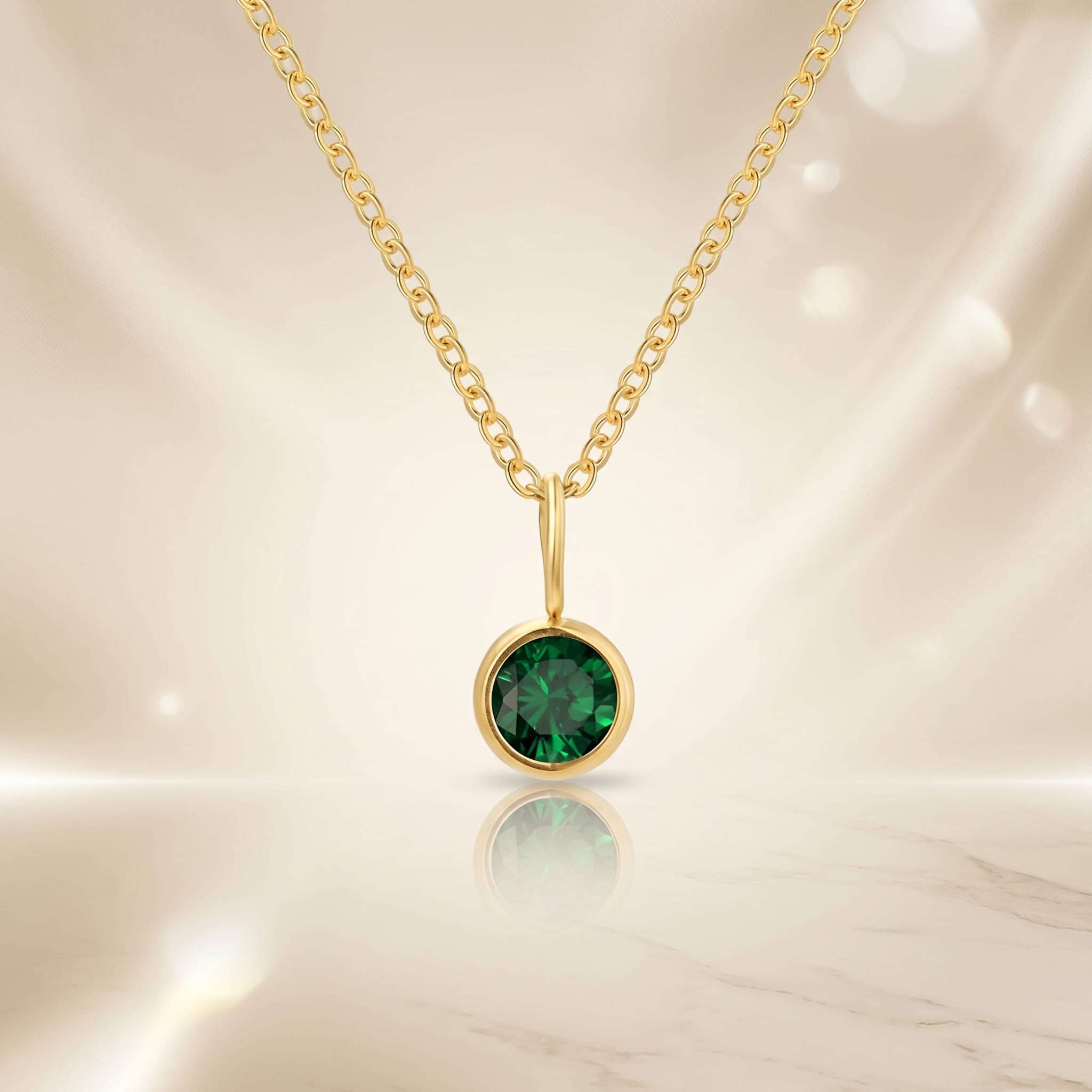 Zodiac Birthstone Necklace